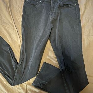 Joseph Abboud Classic Fit Navy Blue Pants 33x34 Cotton Blend